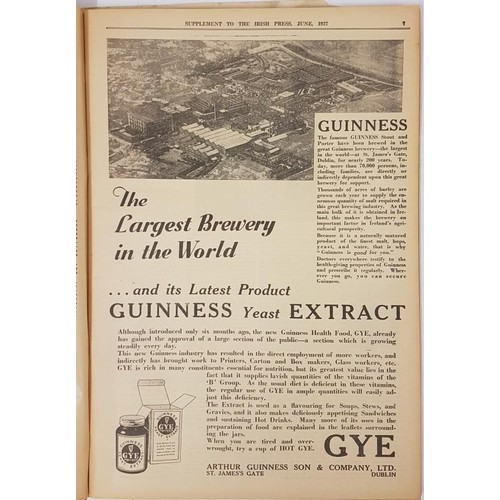 131 - The New Ireland, Five Years Of Progress, Issues with The Irish Press 11th June, 1937