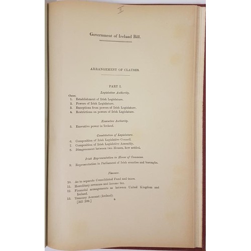 135 - Government of Ireland Bills 1886, 1893, 1907