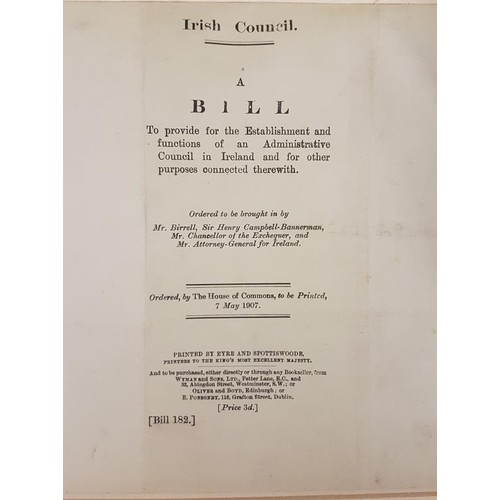 135 - Government of Ireland Bills 1886, 1893, 1907