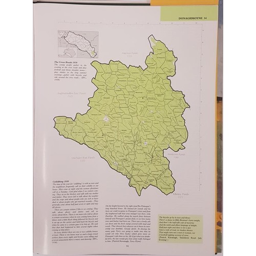 137 - Landscapes of South Ulster. A Parish Atlas of the Diocese of Clogher by Patrick J.Duffy. Map design ... 