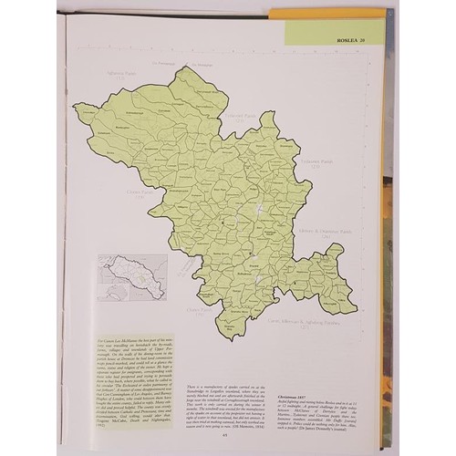 137 - Landscapes of South Ulster. A Parish Atlas of the Diocese of Clogher by Patrick J.Duffy. Map design ... 