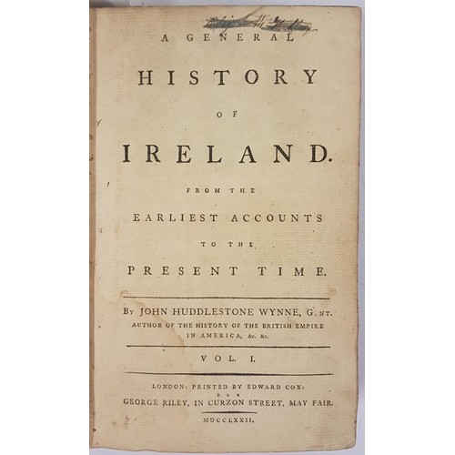 149 - History of Ireland Vol 1-2. A General History of Ireland from the Earliest Accounts to the Present T... 