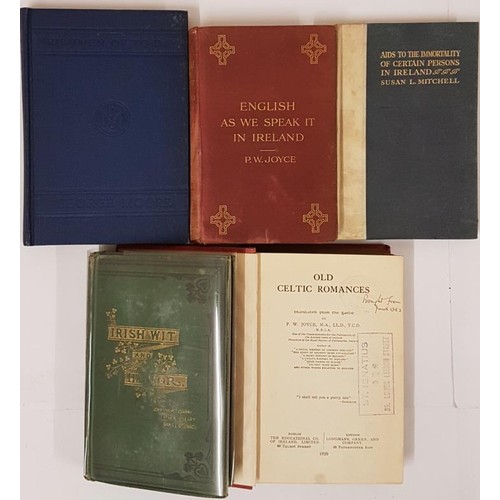 152 - Aids To The Immortality Of Certain Persons In Ireland by Susan L Mitchell, 1913; English As We Speak... 