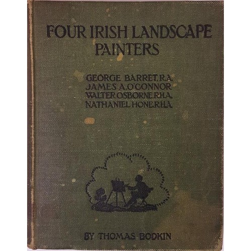 157 - Thomas Bodkin, Four Irish Landscape Painters, small quarto, 1920, pictorial cover, 236 pps. (1)... 