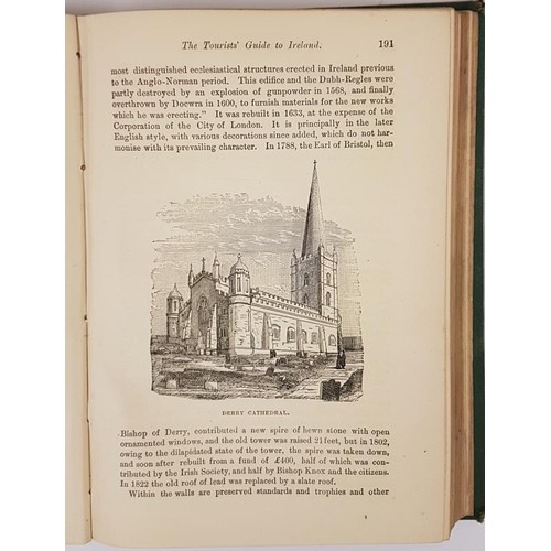 166 - The Tourist’s Guide to Ireland by W. F. Wakeman. Dublin. Circa 1880. Folding map of Ireland. 4... 