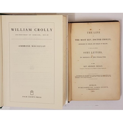 178 - Rev George Crolly, the Life of the most rev Dr Crolly, primate of Ireland, Dublin 1851, original boa... 