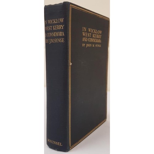 193 - In Wicklow, West Kerry and Connemara by John M. Synge with Drawings by Jack B. Yeats.