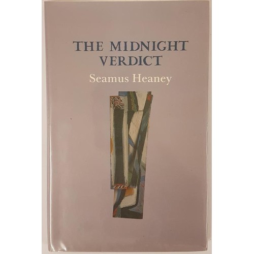 197 - Seamus Heaney. The Midnight Verdict. 1993. 1st Limited edition. Pictorial d.j. after Tony 0'Malley p... 