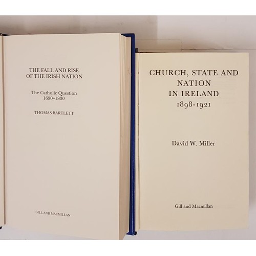 232 - David Miller, Church, State and Nation in Ireland, 1898-1921, large 8vo, 1973, dj, 579 pps, vg.;&nbs... 