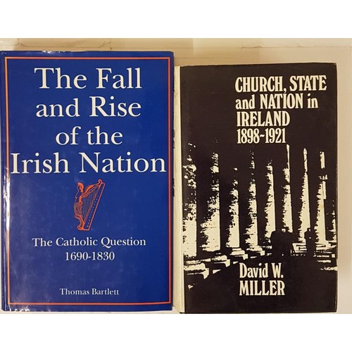 232 - David Miller, Church, State and Nation in Ireland, 1898-1921, large 8vo, 1973, dj, 579 pps, vg.;&nbs... 