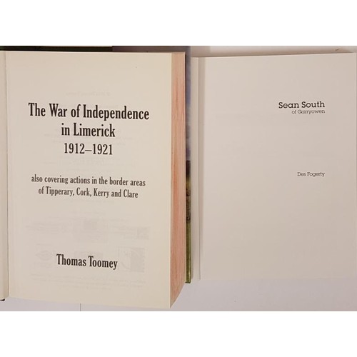 235 - The War of Independence in Limerick 1912-1921 by Thomas Toomey. 1998 in dj and Sean South of Garryow... 