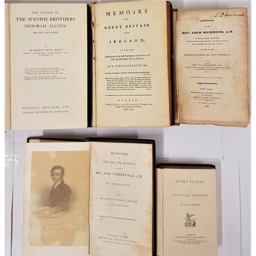 253 - Memoirs Of Great Britain And Ireland from the dissolution of the last Parliament of Charles II until... 