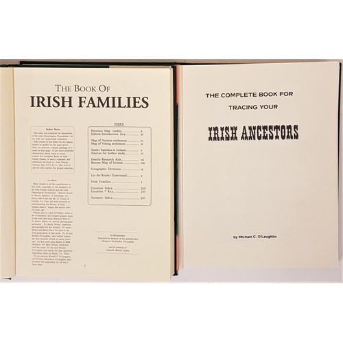 259 - Irish Ancestry: The Book of Irish Families great and small, 1992, Kansas City, large 4to, mint, dj, ... 