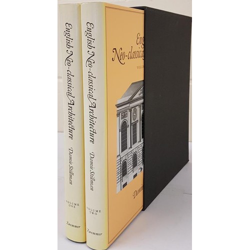 268 - Stillman, English Neo-Classical architecture, 2 vols, 1st London 1988; in black mint cloth slipcase;... 