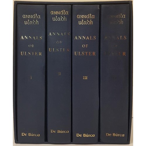 275 - Annals of Ulster, A Chronicle of Irish Affairs. 1-4 Volume set in a slipcase(4)