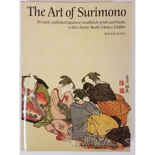 276 - Chester Beatty Library, Dublin. The Art of Surimono. Privately published 1985 Japanese woodblock pri... 