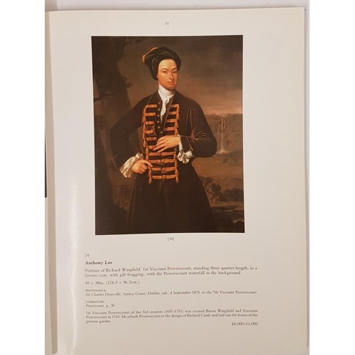 280 - Christies Catalogue re sale of contents of Powerscourt, Enniskerry, Co. Wicklow on 24th and 25th Sep... 