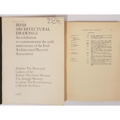 287 - Irish Architectural Drawings - An Exhibition to commemorate the 25th Anniversary of the Irish Archit... 