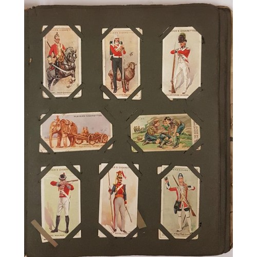 289 - Album of Vintage Cigarette cards of Players, Wills, Hignetts, Lambert and Butler and Gallagher. Appr... 