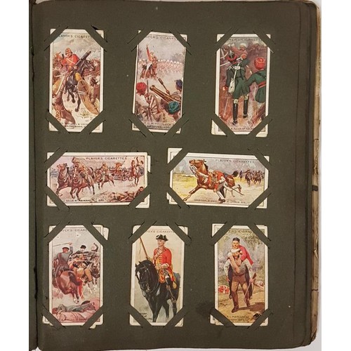 289 - Album of Vintage Cigarette cards of Players, Wills, Hignetts, Lambert and Butler and Gallagher. Appr... 