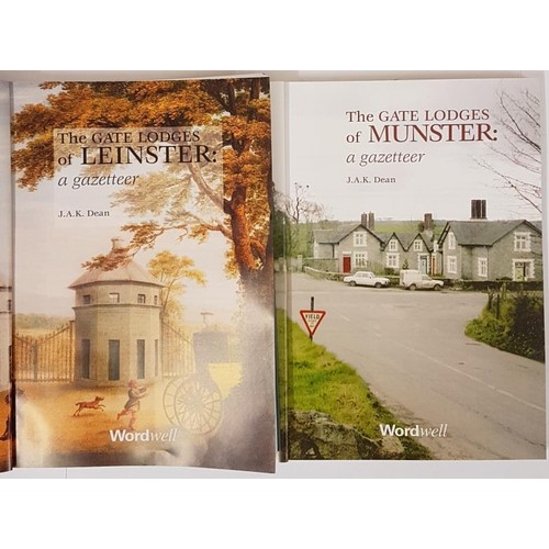 300 - The Gate Lodges of Leinster: A Gazetteer & The Gate Lodges of Munster: A Gazetteer. Both by J. A... 