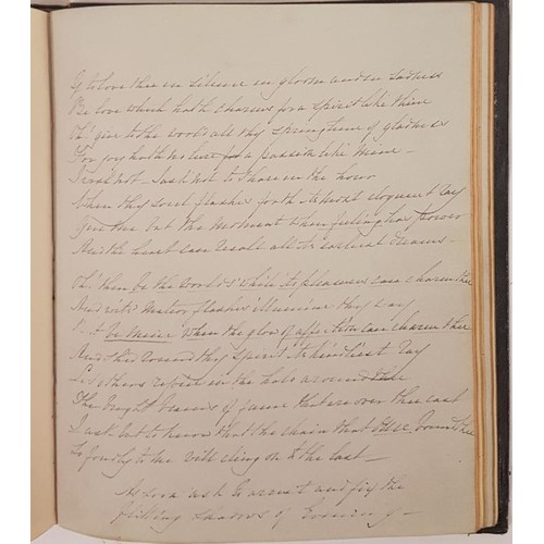 326 - 19th Century Manuscript of short stories and poems by C. Buchanan.