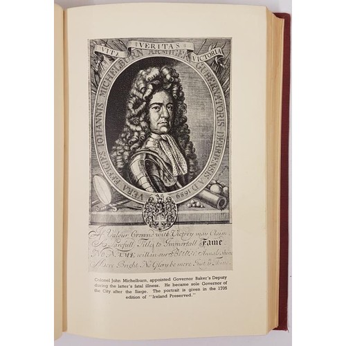 349 - History Of Londonderry 1689 by Cecil Davis Milligan (SIGNED). 1951, published for the corporation of... 