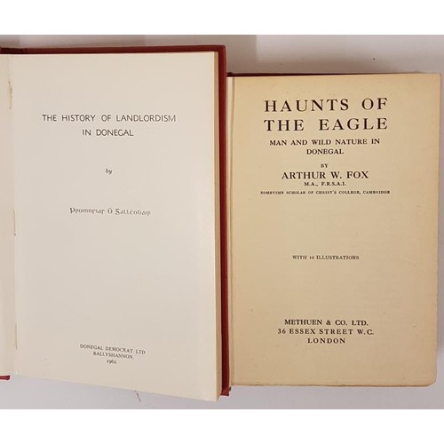 374 - Donegal. The History of Landlordism in Donegal by O’Gallchobhair. 1962 with leaflet The Pilgri... 