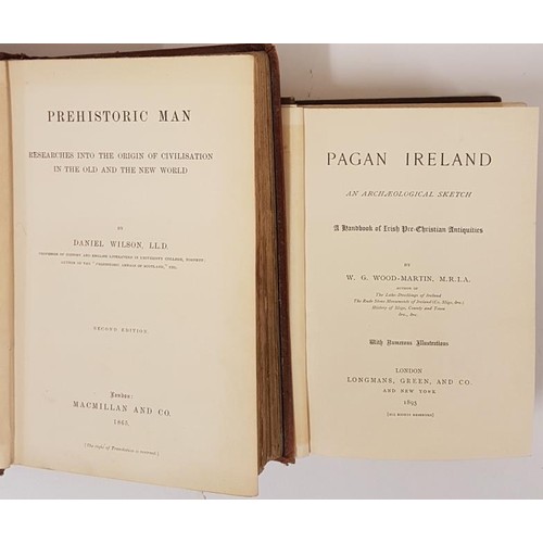 398 - Pagan Ireland. An Archaeological Sketch. A hand-book of Irish Pre-Christian Antiquities. W. G. Wood-... 