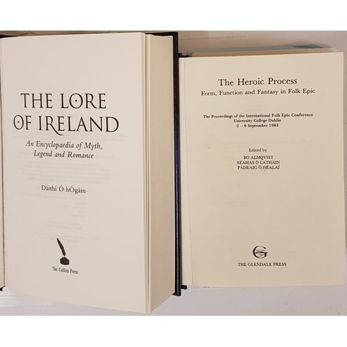 414 - Daithi Ó Hógáin, The Lore of Ireland, encyclopaedia of myth, legend and romance; 531 pps.;  and The ... 