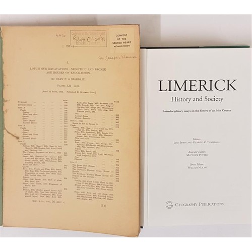 422 - Limerick interest: Limerick History and Society, Geography publications, 2009, pristine copy, 697 pp... 