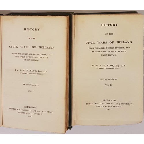 430 - History of the Civil Wars of Ireland from the Anglo-Norman Invasion to the Union of the Country with... 