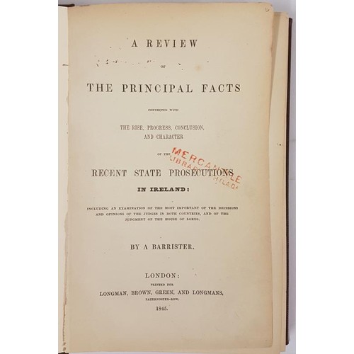 465 - A Review Of The Principal Facts, corrected with The Rise, Progress, Conclusion and Character of the ... 