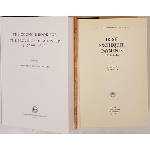 542 - The Council Book for the Province of Munster, c.1599-1649 by Margaret Curtis Clayton; Irish Excheque... 