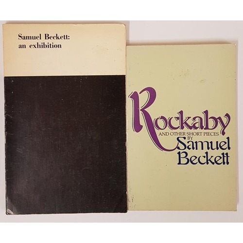 567 - Samuel Beckett. An Exhibition at Reading University May/June 1971. Illustrated; and Samuel Beckett. ... 