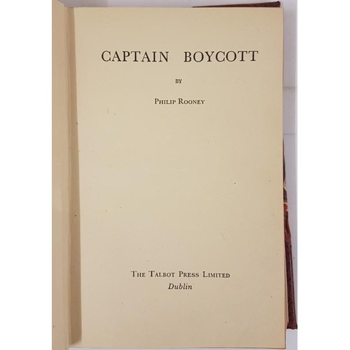 576 - Maud Gonne MacBride: Captain Boycott by Philip Rooney, Talbot Press, 1946. SIGNED 