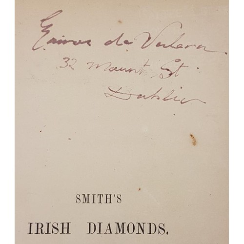 592 - John Smith, Irish Diamonds, L.1847 illustrated by Phiz. Small 8vo; 175 pps plus cat. Copy owned by E... 