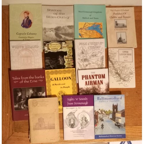 606 - Bundle of c.15 books/booklets on South-West Ulster – includes Henry’s Upper Lough Erne i... 