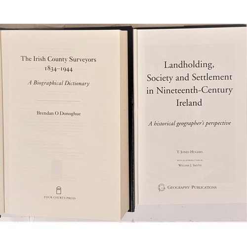 630 - Brendan O Donoghue, The Irish County Surveyors, 1834-1944, a biographical dictionary, large 8vo, 200... 