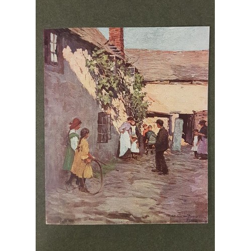 641 - M. R. Mitford. Sketches of English Life and Character. 1909. 1st. 16 tipped in colour plates by Lime... 