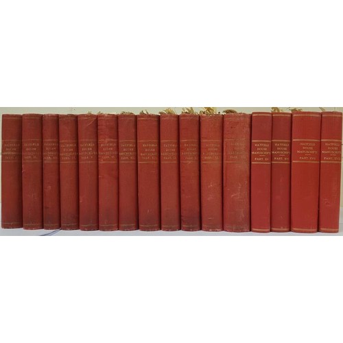 643 - Hatfield House Manuscripts of the Marquis of Salisbury. London 1883 - 15 Vols