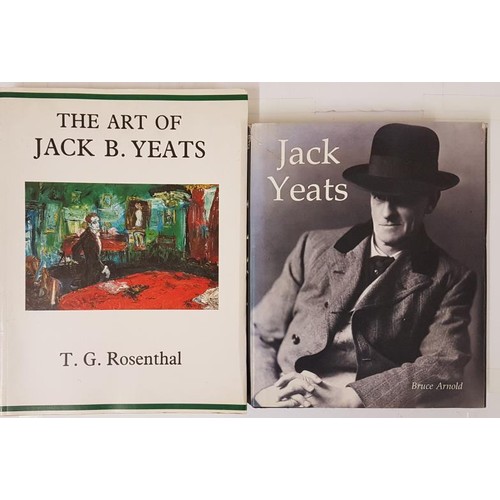 674 - Rosenthal, (with Hilary Pyle), The Art of Jack B.Yeats, 1993, folio cards, 238 pps; vg.;  and&n... 