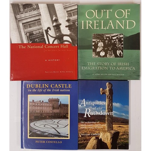 682 - Peter Costello, Dublin Castle, 1999, quarto; Corlett, Antiquities of old Rathdown, quarto, 1999; But... 