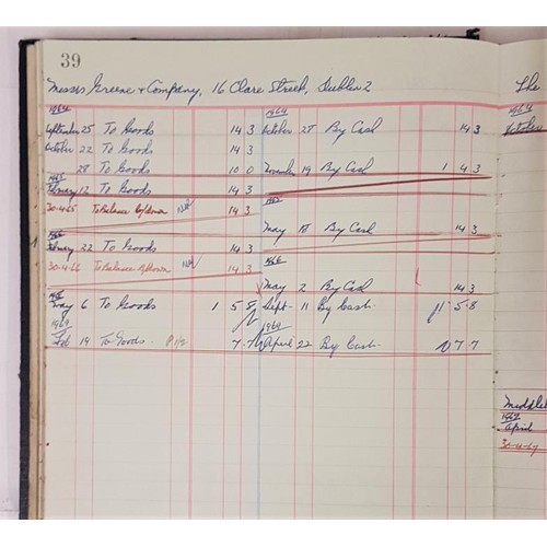 21 - Progress House Press. Debtors and Creditors Ledger covering the period 1964 - 1970. Approximately 20... 