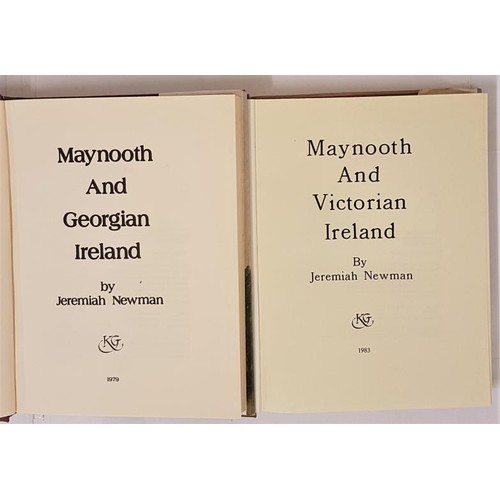 32 - Jeremiah Newman, Maynooth and Georgian Ireland, and Maynooth and Victorian Ireland, Kennys 1979 and ... 