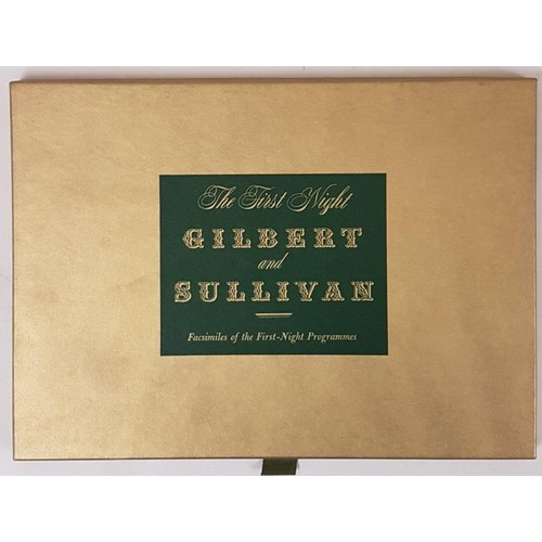 57 - The First Night Gilbert and Sullivan Allen, Reginald (editor). Also included is the box with all 27 ... 