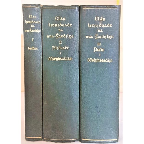 3 - Clar Litridheacht na Nua-Ghaedhilge 1850-1936 de Hae, Risteard Published by Oifig Diolta Foillseacha... 