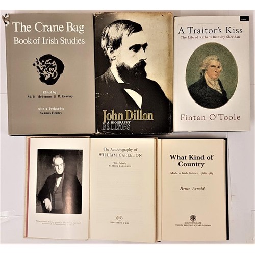 35 - The Crane Bag Book Of Irish Studies edited by Hederman/Kearney; John Dillon, A Biography by FSL... 