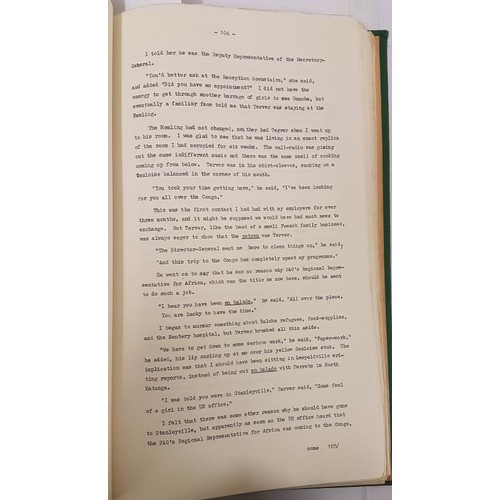 47 - Fur hats in Stanleyville by Nigel Heselatine (Belgian Congo) Preface by Lord Ritchie Calder, CBE... 