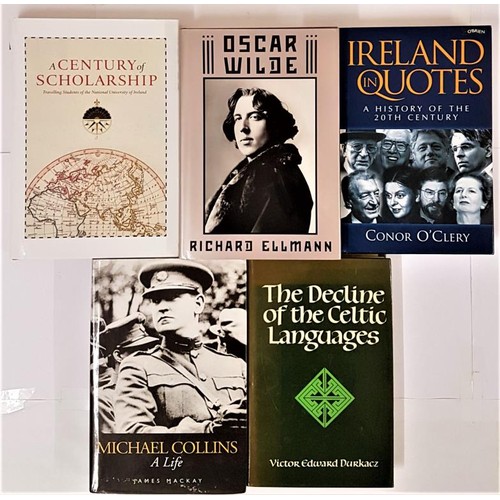 49 - Oscar Wilde by Richard Ellmann; A Century Of Scholarship; The Decline Of The Celtic Languages by Vic... 